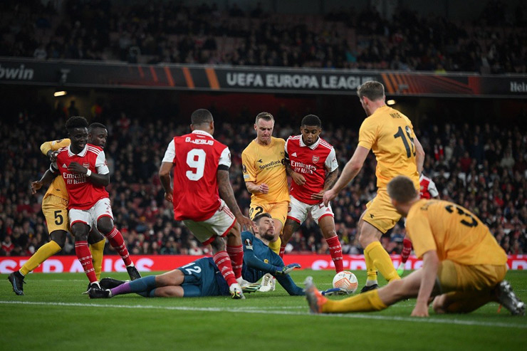 Arsenal từng vùi dập Bodo/Glimt 3-0 ở sân nhà giữa tuần trước