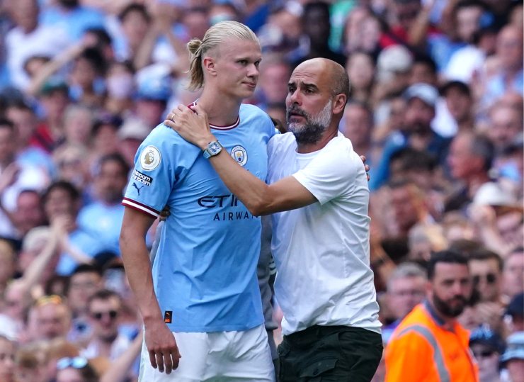 Fan Man City mong Haaland và con gái Pep "nên duyên" để sinh ra những người con vừa giỏi đá bóng, vừa giỏi chiến thuật! 