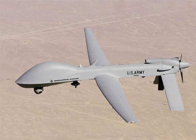 Một chiếc MQ-1C Grey Eagle của quân đội Mỹ, giá thành tầm 20-30 triệu USD. Ảnh: US Army.