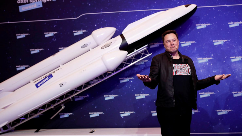 Tỷ phú giàu nhất thế giới Elon Musk (ảnh: Reuters)