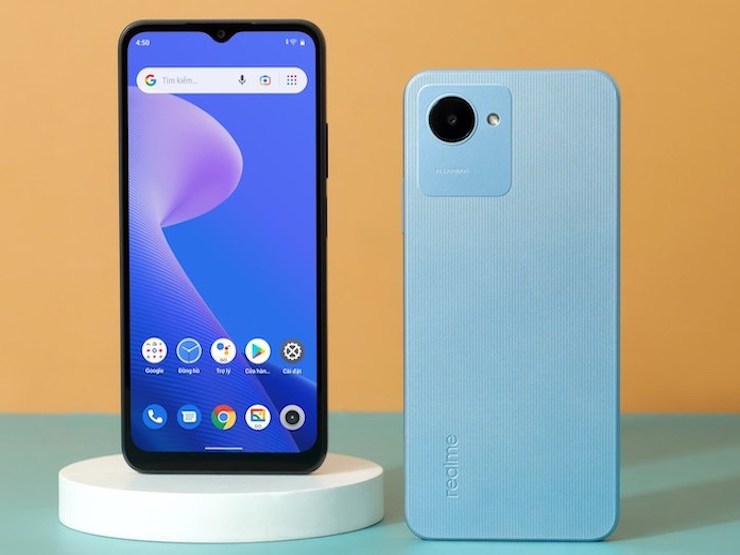 Realme tung thêm smartphone giá rẻ có cảm biến vân tay ở cạnh bên