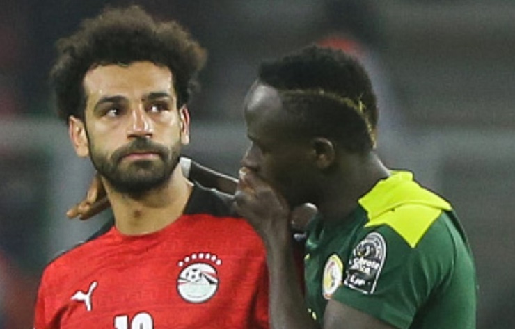 Salah liên tiếp bị Mane gieo sầu ở cấp độ ĐTQG trong năm 2022