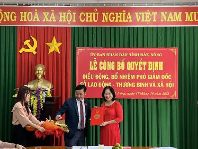 Phó giám đốc Sở xin thôi việc ngay lễ công bố quyết định bổ nhiệm