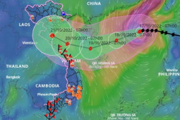 Diễn biến mới nhất của bão số 6 Nesat đang hướng về phía Trung Bộ