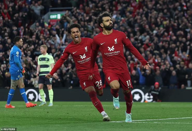 Salah tỏa sáng giúp Liverpool đả bại Man City