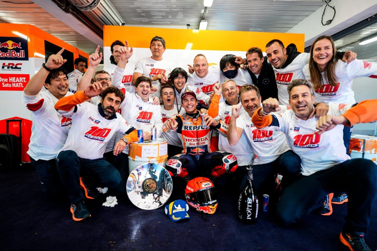 Podium thứ 100 cho Marquez tại MotoGP