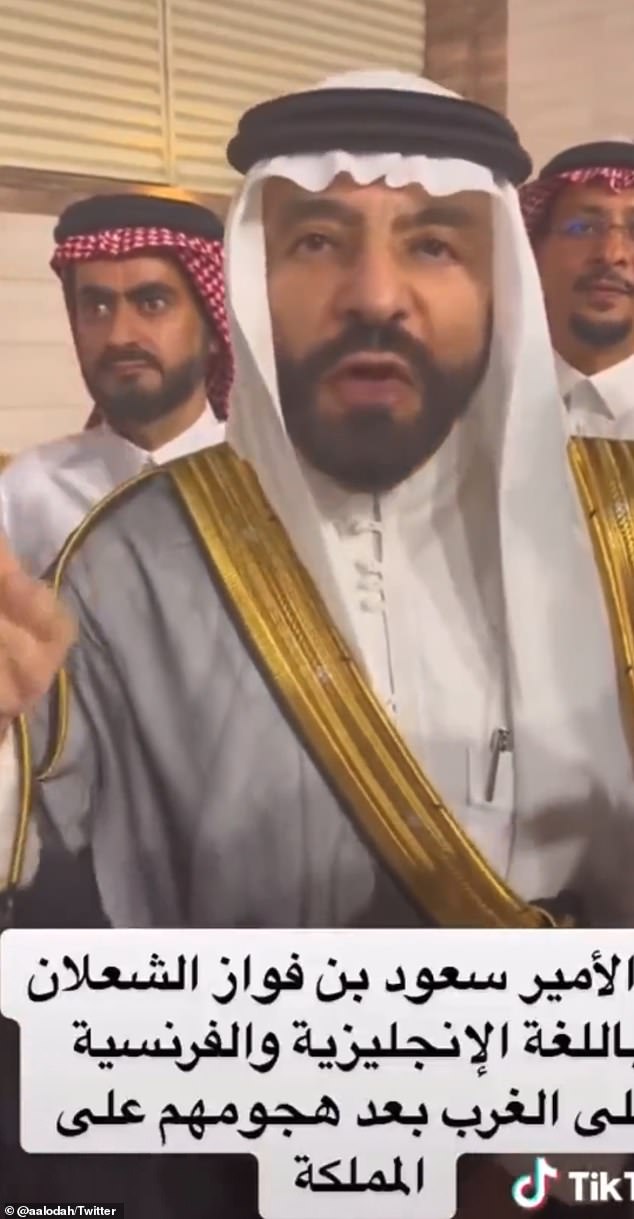Hoàng tử Al-Shaalan cảnh báo phương Tây.