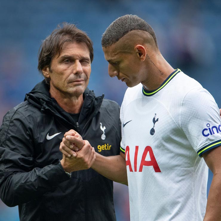 HLV Antonio Conte xác nhận Richarlison phải ngồi ngoài ở trận Tottenham làm khách của MU rạng sáng 20/10