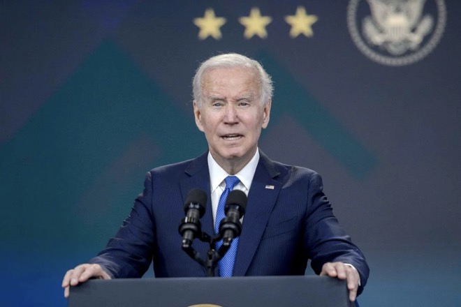 Tổng thống Mỹ Joe Biden.