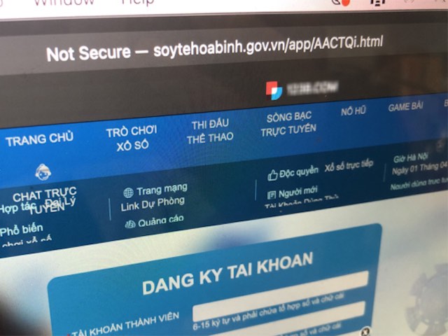 Loạt website gov.vn bị nhúng backlink cờ bạc trực tuyến