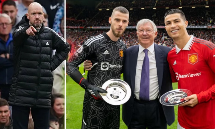 Ten Hag sẽ định đoạt tương lai của De Gea, Ronaldo trong 1 tháng tới