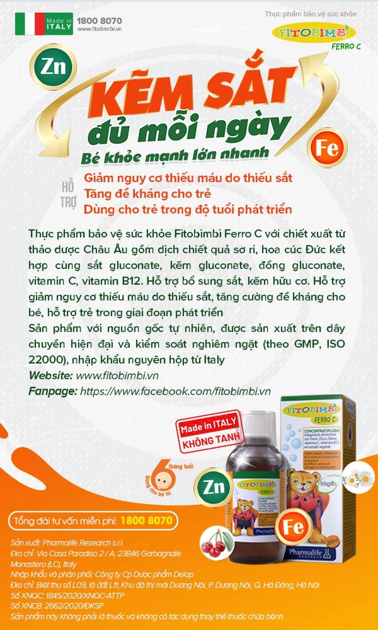 Bổ sung kẽm và sắt cùng lúc cho trẻ cần lưu ý gì? - 5