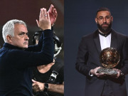 Bóng đá - Benzema ẵm &quot;Quả bóng vàng&quot; khiến Haaland hụt đến Real, Mourinho kể công