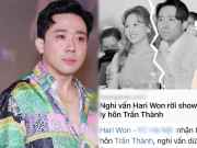 Đời sống Showbiz - Trấn Thành bức xúc nói rõ tin đồn về Hari Won