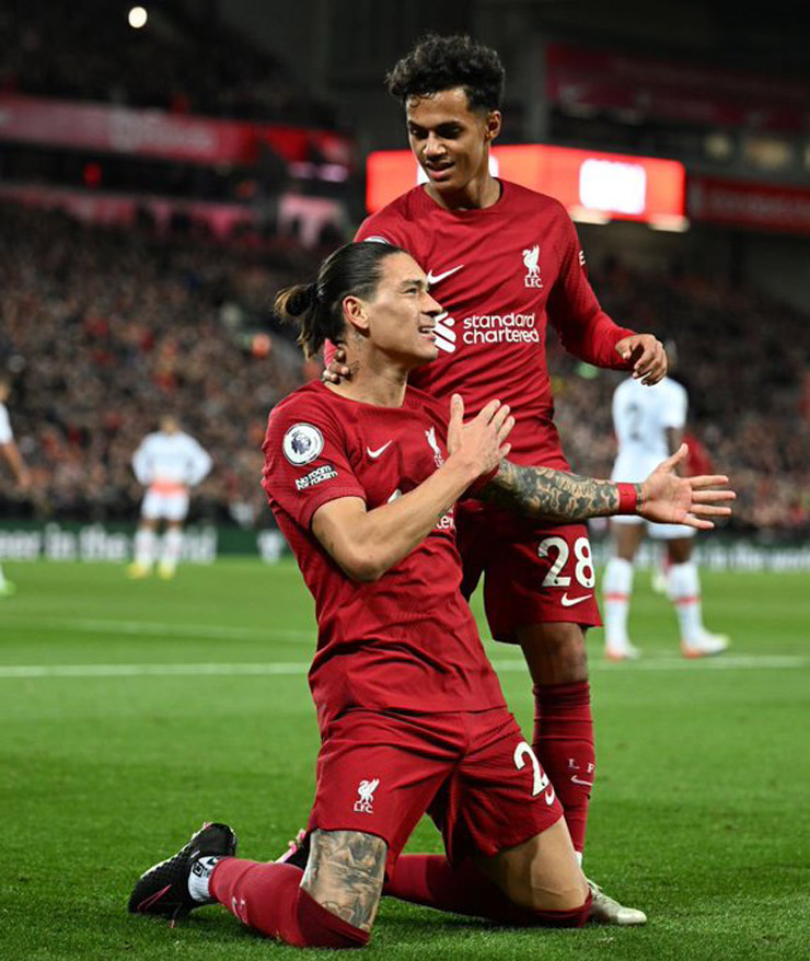 Darwin Nunez ghi bàn duy nhất giúp Liverpool thắng nhọc West Ham