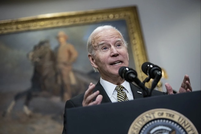 Tổng thống Mỹ Joe Biden.