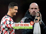 Bóng đá - Ronaldo 2 lần chống đối Ten Hag: Huyền thoại MU đòi bán CR7 vào tháng 1 (Clip tin nóng bóng đá 24h)