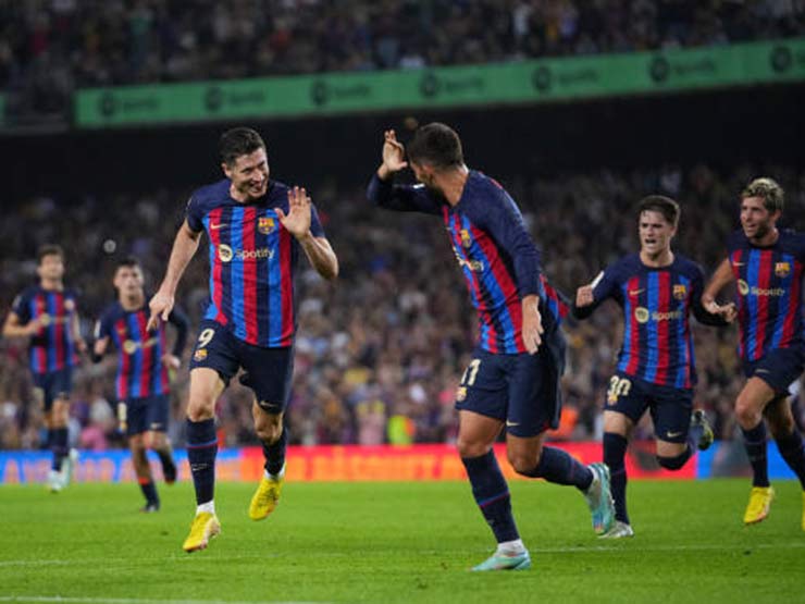 Video bóng đá Barcelona - Villarreal: 4 phút bừng sáng của Lewandowski (La Liga)