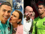 Bóng đá - Ronaldo nổi loạn: Chị CR7 bênh vực, báo Anh khuyên Ten Hag học Sir Alex