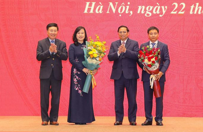 Thủ tướng Phạm Minh Chính trao Quyết định bổ nhiệm 2 Bộ trưởng Y tế và Giao thông vận tải - 6