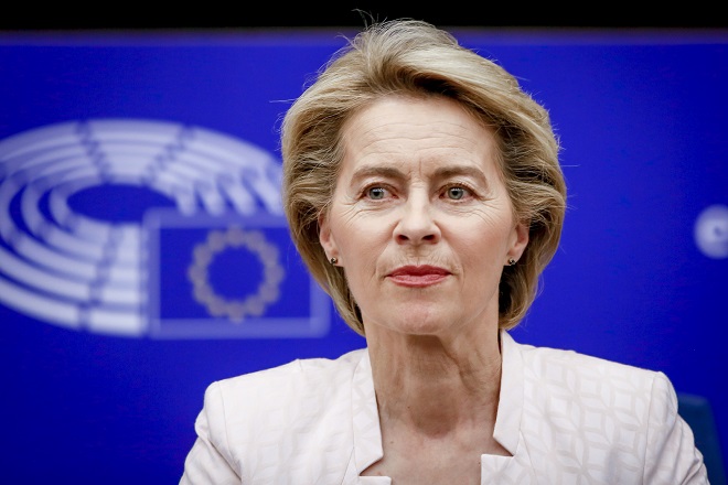 Chủ tịch Ủy ban châu Âu&nbsp;Ursula von der Leyen.