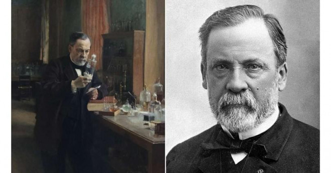 Chân dung nhà khoa học Louis Pasteur (1822-1895).