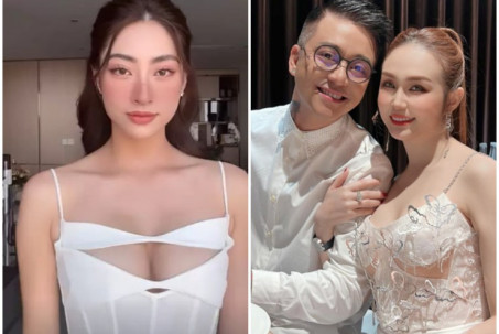 Đám cưới Đỗ Mỹ Linh: Vợ Tuấn Hưng, người đẹp quê Cao Bằng mặc váy xẻ táo bạo gây chú ý