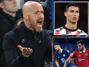 Bóng đá - MU kịch chiến Chelsea: Ten Hag bất ngờ &quot;nhớ&quot; Ronaldo, dàn sao nói gì về CR7?