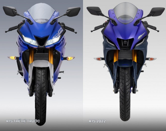 Yamaha YZF-R15 2022 hoàn toàn mới khác gì so với “đàn anh” R15 - 3