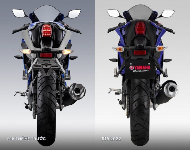 Yamaha YZF-R15 2022 hoàn toàn mới khác gì so với “đàn anh” R15 - 4