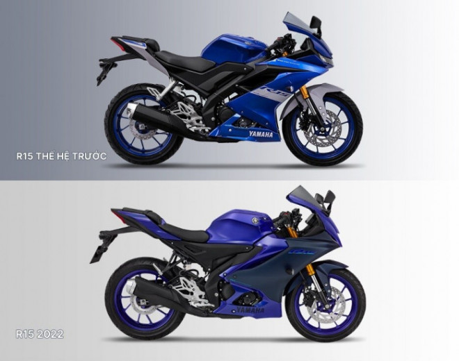 Yamaha YZF-R15 2022 hoàn toàn mới khác gì so với “đàn anh” R15 - 5