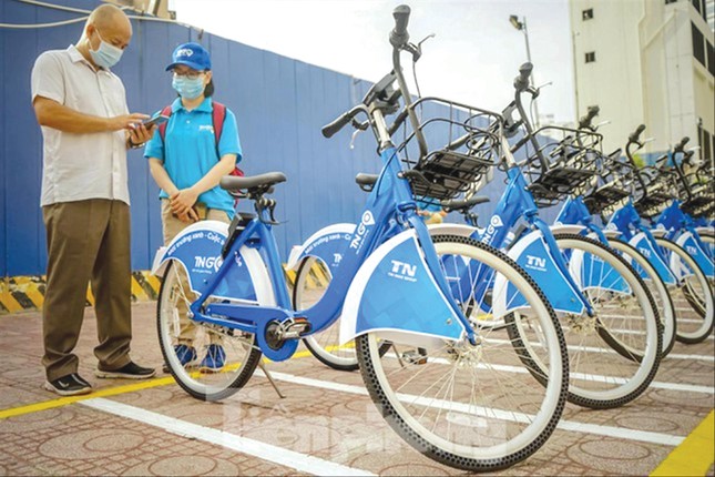 Chủng loại xe đạp công cộng được triển khai tại Hà Nội giống xe đạp đang hoạt động tại TPHCM