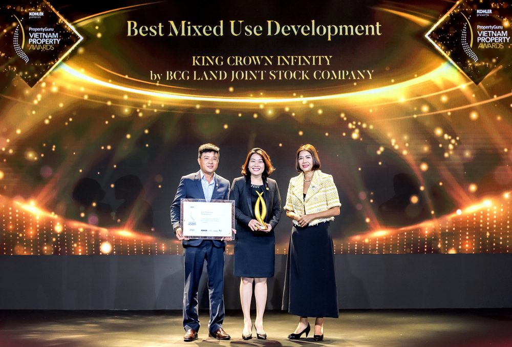 King Crown Infinity nhận cú đúp giải thưởng PropertyGuru Vietnam Property Awards 2022 - 2