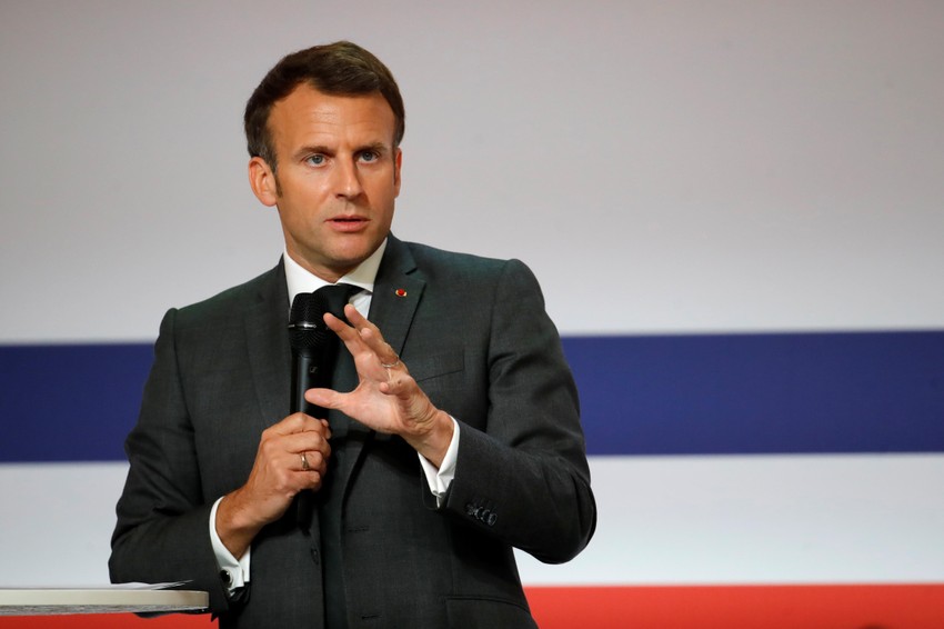 Tổng thống Pháp Emmanuel Macron. Ảnh: REUTERS