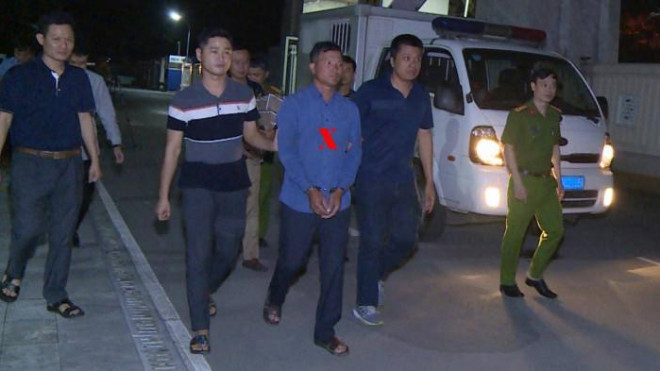 Lực lượng Công an tỉnh Thanh Hoá di lý đối tượng Nguyễn Văn Lê (x) về Thanh Hoá để phục vụ công tác điều tra, xử lý tội phạm