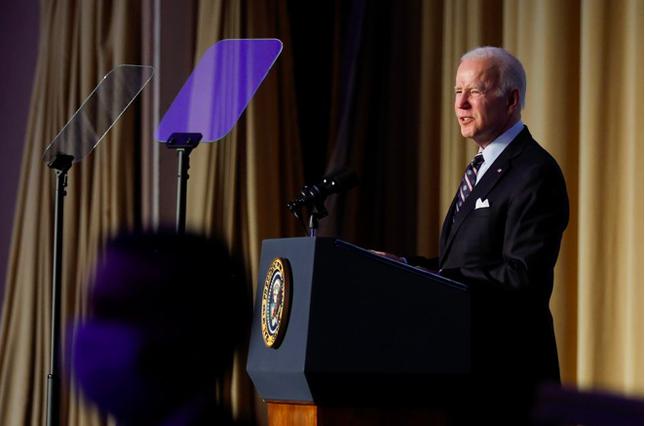 Tổng thống Mỹ Joe Biden. (Ảnh: Reuters)