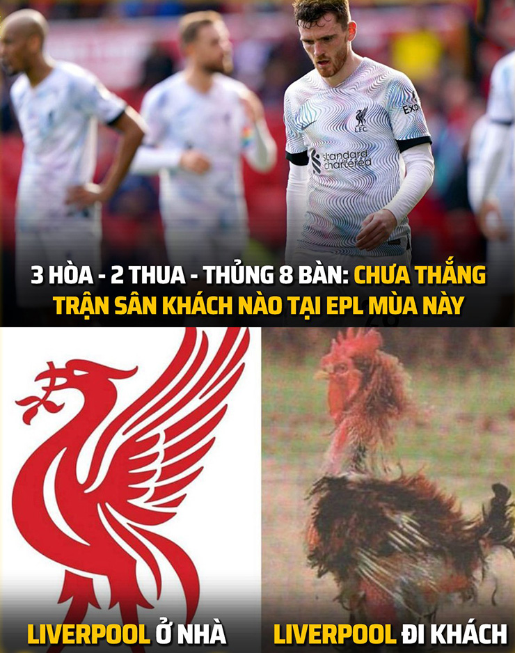 Liverpool đang có một mùa giải "khôn nhà dại chợ".