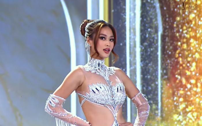 Đoàn Thiên Ân đã có sự thể hiện ấn tượng trong xuyên suốt cuộc thi Hoa hậu Hoà bình quốc tế 2022.