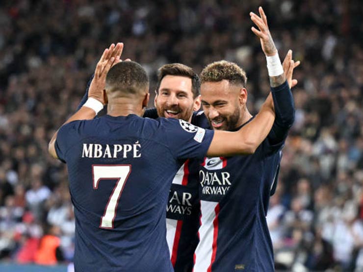 Tuyệt đỉnh tam tấu Messi - Neymar - Mbappe tạo nên ”cơn mưa” bàn thắng tại Cúp C1