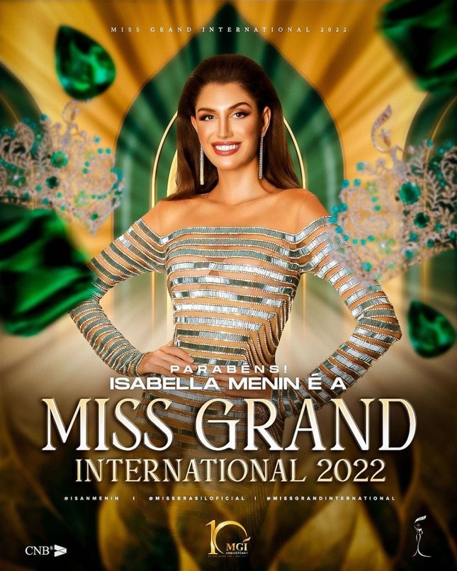 Miss Grand International 2022 Isabella Menin sở hữu sắc vóc nổi trội, học vấn đáng nể - 7