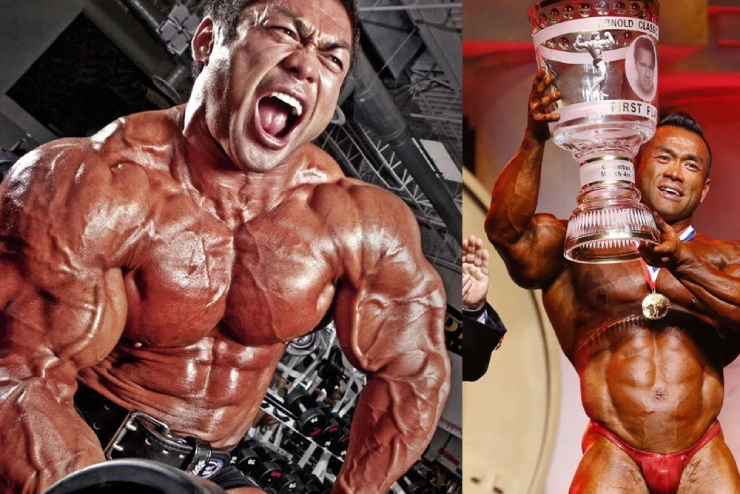 1. Hidetada Yamagishi (Nhật Bản) là một trong những vận động viên thể hình hàng đầu thế giới. Anh đã nhiều lần lọt vào Top 10 của cuộc thi Mr Olympia. VĐV Nhật Bản có chiều cao 1m63, nặng 100 kg, sở hữu những thớ cơ săn chắc, được tô điểm bằng những sợi gân hằn lên cơ thể, ở mỗi cuộc thi thế giới Yamagishi thực sự nổi bật so với các đối thủ. Yamagishi từng là chuẩn mực, phá vỡ những định kiến về thể hình châu Á.