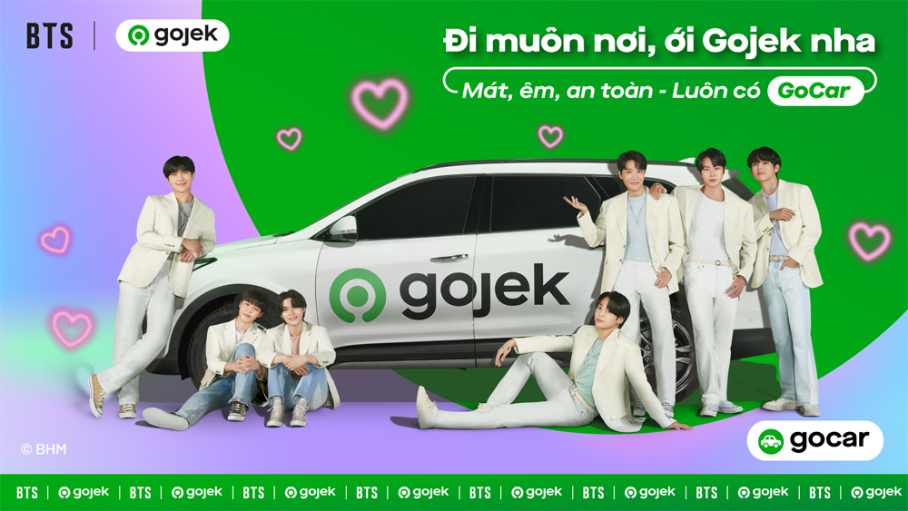 BTS hợp tác cùng Gojek: ai rồi cũng “ới Gojek” thôi! - 2