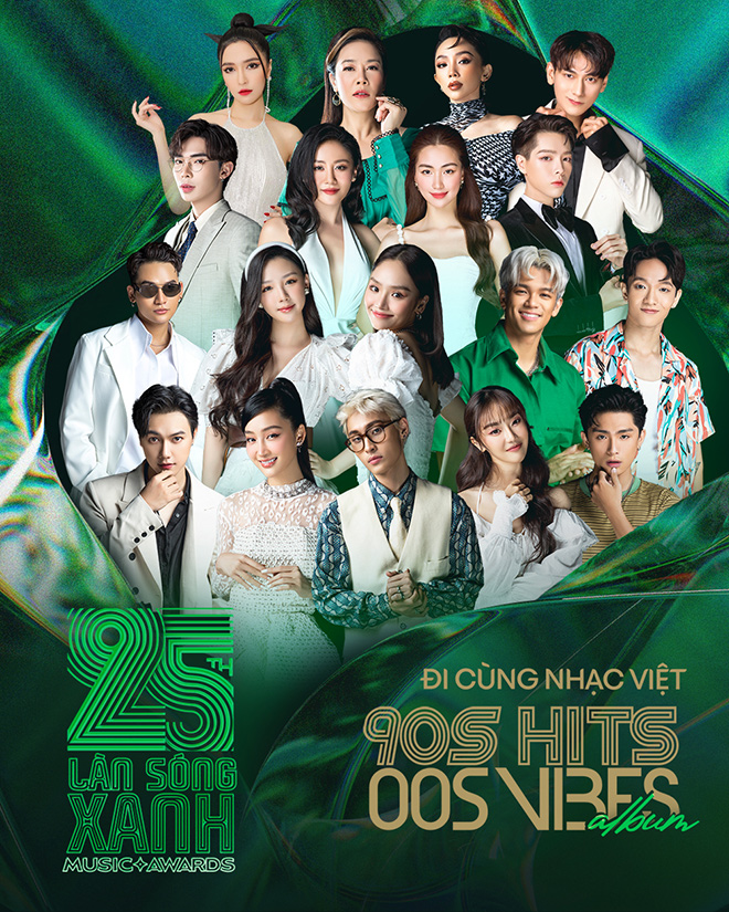 Poster album 90sHITS00sVIBES vừa được hé lộ