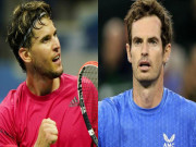 Thể thao - Nóng bỏng tennis ATP 500: Murray - Thiem vất vả ngược dòng, Wawrinka gây bất ngờ