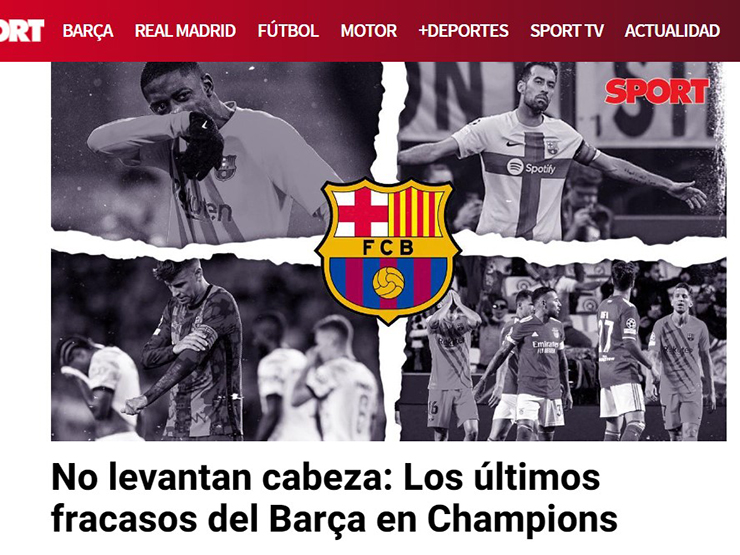 Cái tát choáng váng Barcelona: Báo chí tổng sỉ vả, bị ví như ”đồ chơi” của Bayern