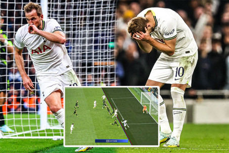Tranh cãi Tottenham mất bàn thắng, Conte nhận thẻ đỏ: Harry Kane có việt vị không?