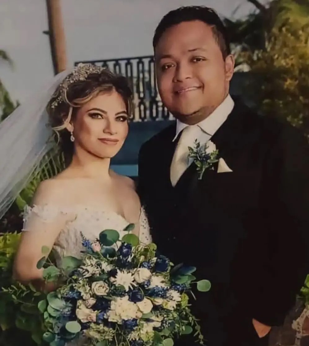 Ảnh cưới của nạn nhân Marco Antonio Rosales Contreras (ảnh&nbsp;: NY Post)