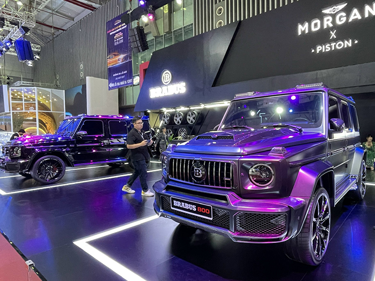 Hai thương hiệu Brabus và Morgan mờ nhạt tại VMS 2022 - 1