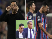 Bóng đá - Barca bị loại Cúp C1: Khủng hoảng tài chính trầm trọng, không dám sa thải Xavi