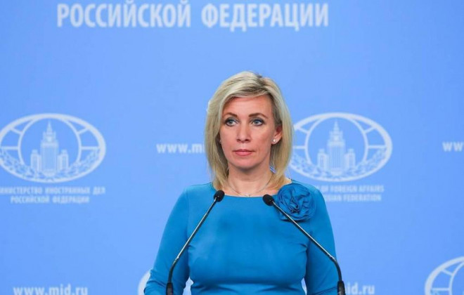 Người phát ngôn Bộ Ngoại giao Nga Maria Zakharova. Ảnh: TASS